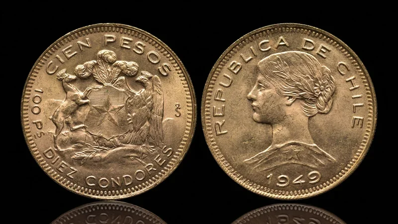 100 Pesos Cile Oro: Valore, Storia e Titolo della Moneta